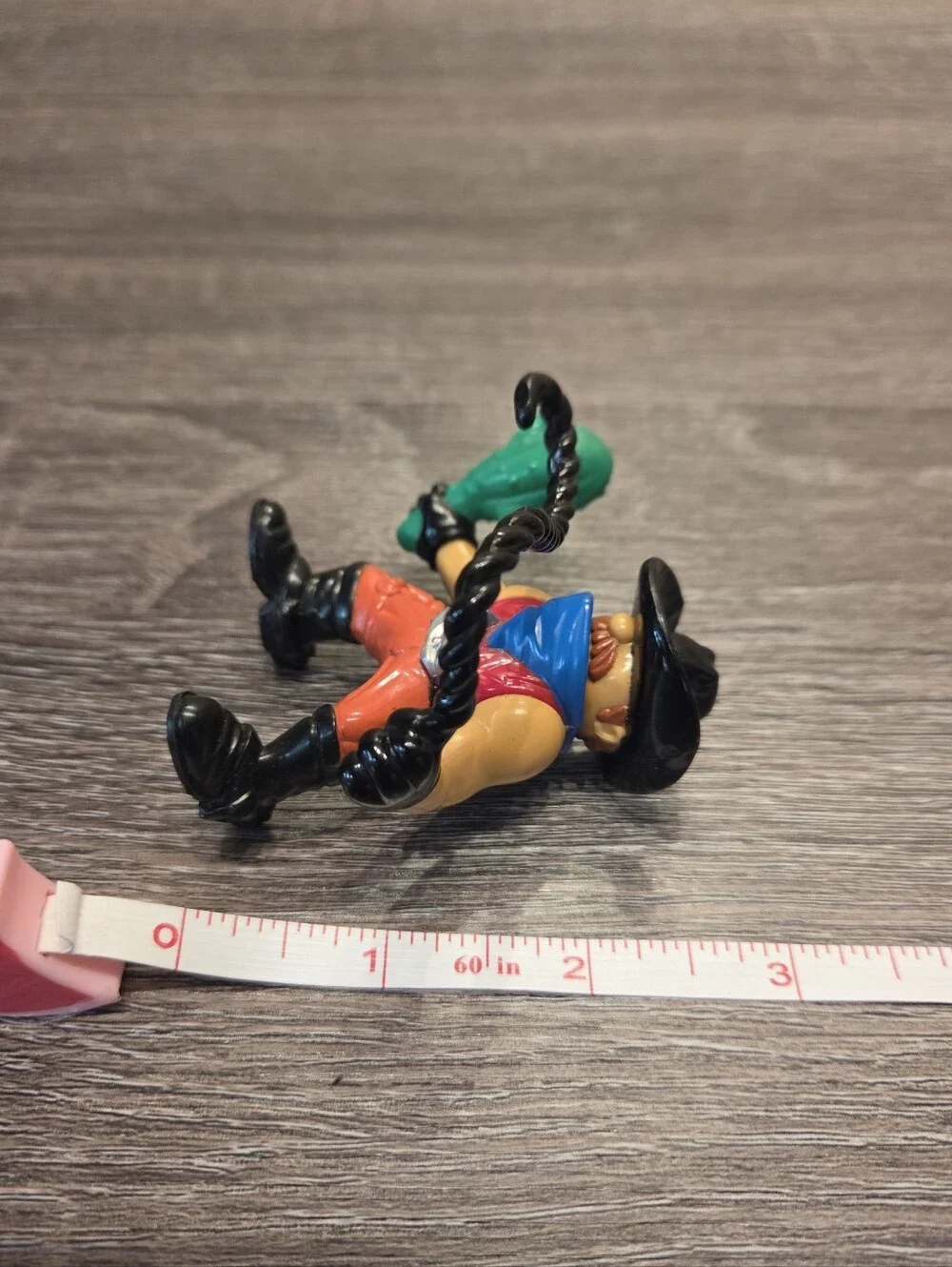 Fisher Price Great Adventure Western Cowboy Robber Bandit Cactus Whip Figure